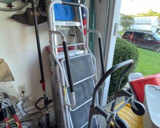 ladders, hand trucks
