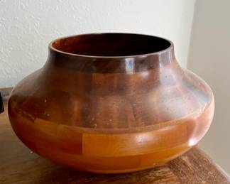 large wood bowl