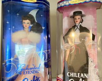 pair of Barbies