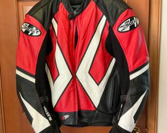Joe Rocket Motorcycle Leather Jacket