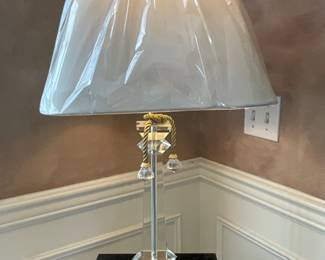 Glass/Crystal Table Lamp