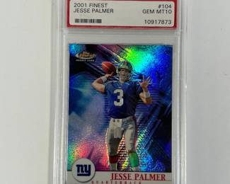2001 Topps Finest Jesse Palmer -