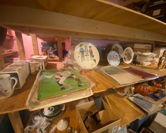 Norman Rockwell collection of plates Covers