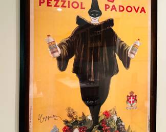 "VOV"  1922 Leonetto Cappiello Framed Art Printv 28x36