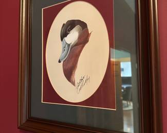 Signed Duck Art 