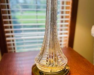 Several Waterford Crystal Lamps 