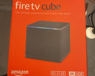 New in box Amazon Fire TV cube