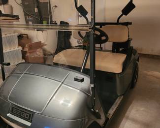 EZ GO golf cart needs 6 batteries 
Asking $1800. 