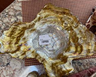 Arda Glassware Oyster Plate