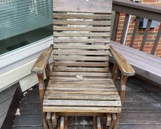 Wood Rocking Chair