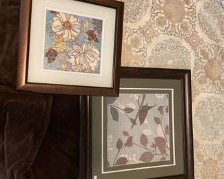 Framed Floral Prints