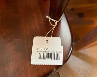 Wooden Rocking Chair