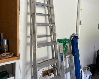 8ft ladder,  4ft ladder
