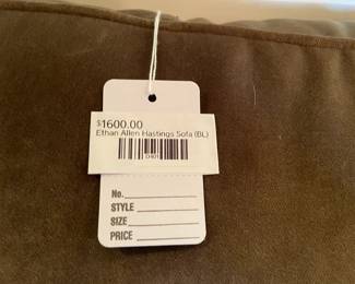 Ethan Allen Hastings Sofa (BL)