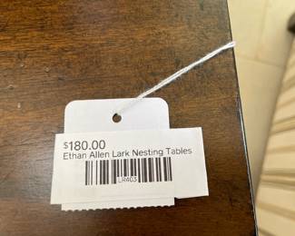 Ethan Allen Lark Nesting Tables