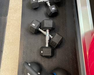 Kettlebells, Dumbbells