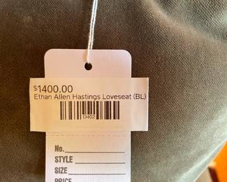 Ethan Allen Hastings Loveseat (BL)