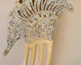 Art Deco Hair Comb