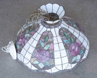 Tiffany Style Overhead Hanging Lamp