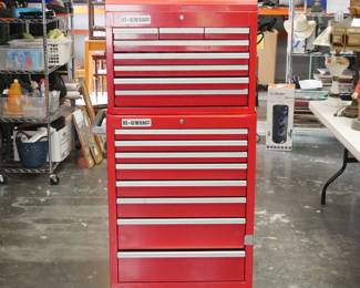 US General Pro Industrial Toolbox Top Chest & Roller Cabinet #61609