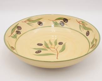 Cordon Bleu BIA Olive Design Pasta Serving Bowl