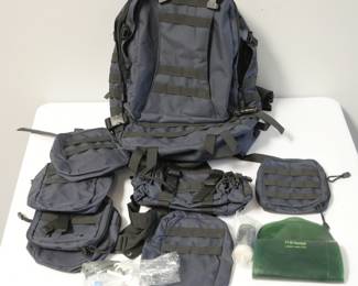 10-Piece Hicking Backpack Set w/ Miniwell Outdoor Water Filter