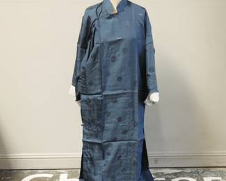 Vintage Esme Mens Traditional Chinese Robe 100% Rayon