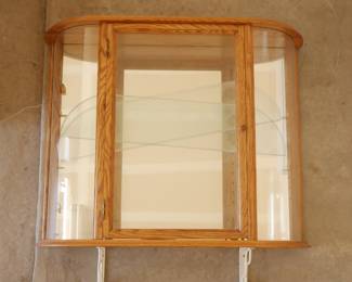 Wall-Mounted Curio Cabinet