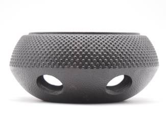 Textured Black Cast Iron Teapot Warmer
