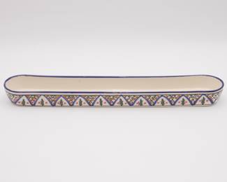 Polish Oval Colorful Ceramic Tray Dish