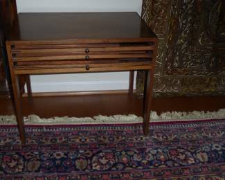 IlllunmWikkelso for CFC Silkeborg Danish rosewood table Stores 3 tables