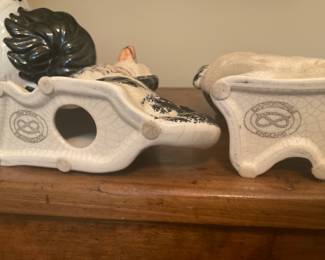 Bottom of Staffordshire dogs