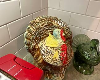 Large Cookie Jar, Turkey is McCoy