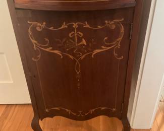 Music Cabinet with Inlay Wood