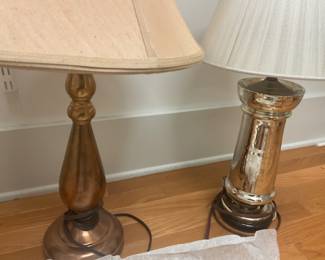 Brass and Mercury Lamp Lamp