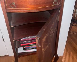 Inside Music Cabinet