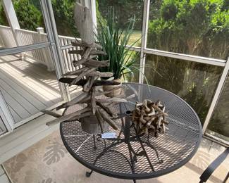 Outdoor Furniture with tree made from Ocean Wood