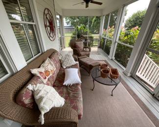 Outdoor Furniture, Very Nice Wicker Set