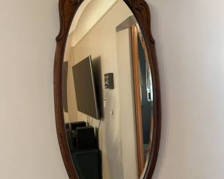 Vintage Carved Mirror