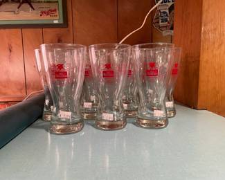 Old Milwaukee beer glasses