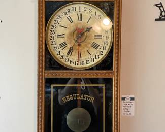 Sessions Clock Co Antique Wall Clock
