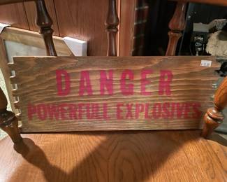 Danger sign