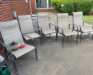 Patio chairs