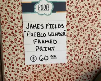 James Fields Pueblo Winter Print