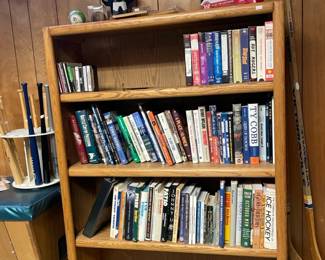 Bookshelf, Detroit Tigers baseballs, Detroit Tigers bobblehead