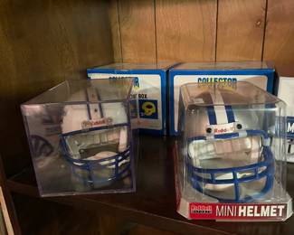 Riddell mini helmets