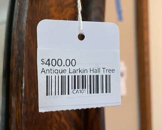 Antique Larkin Hall Tree