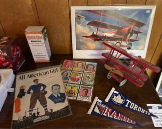 Pennsylvania house buffet cabinet, Fokker Dr. I Triplane Model