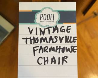 Vintage Thomasville Farmhouse Chair