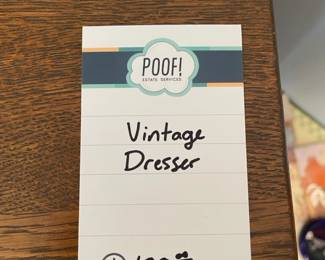 Vintage Dresser